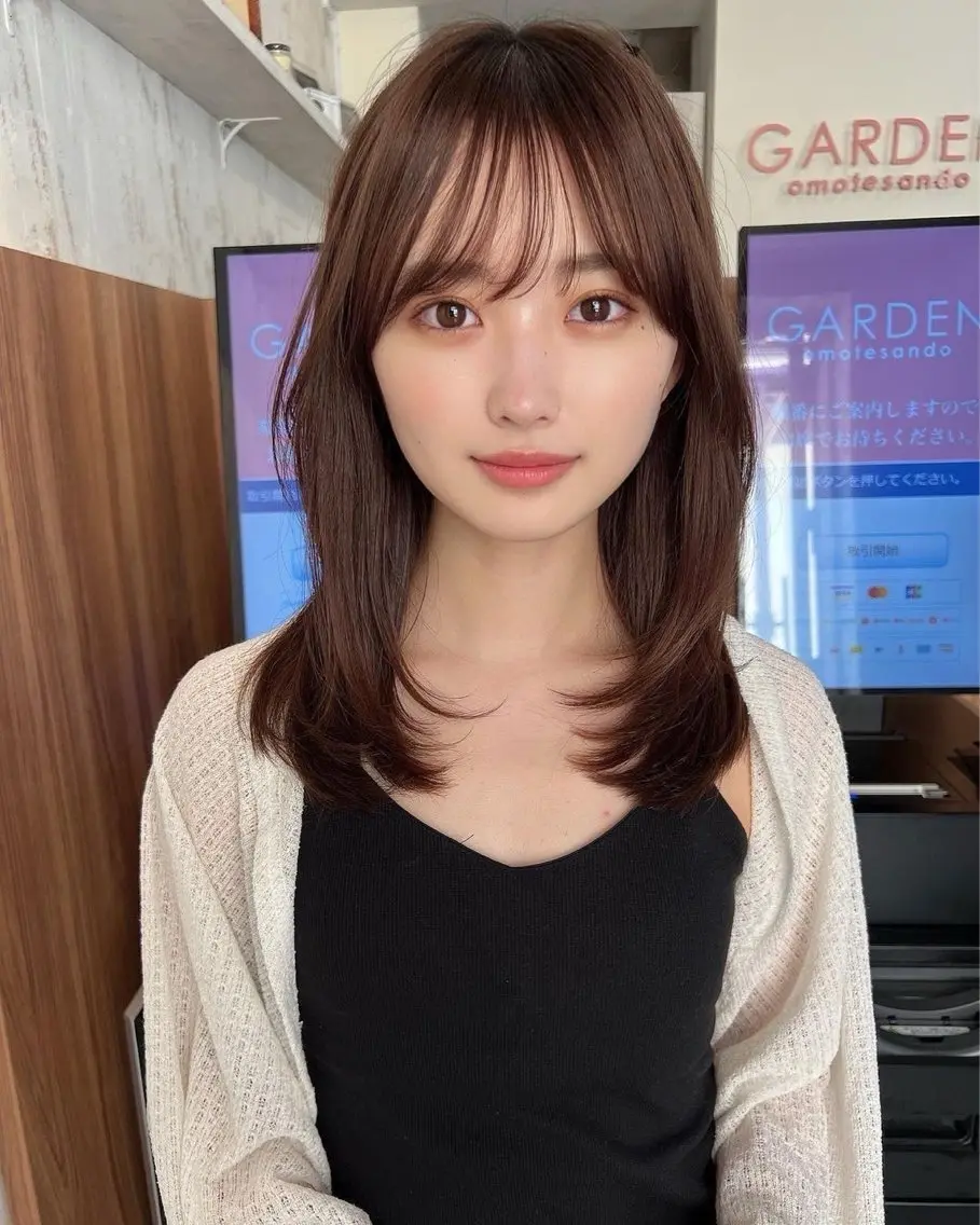 セミロング OjOmano ケンタのヘアスタイル