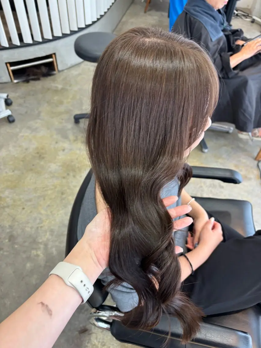 カラー アッシュ アッシュグレー アッシュグレージュ 透明感カラー グレージュ ヘアカラー トリートメント ヘッドスパ 🎀透明感カラー🎀 Yurinoのヘアスタイル