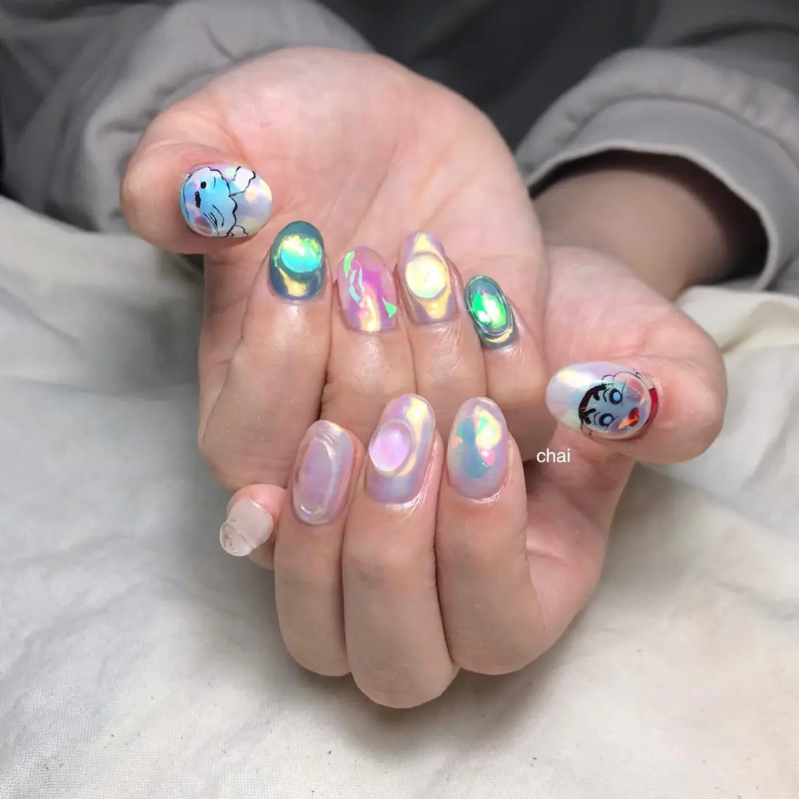 ネイル ハンドネイル chai nail _ai📍鶴橋/桃谷のネイルデザイン