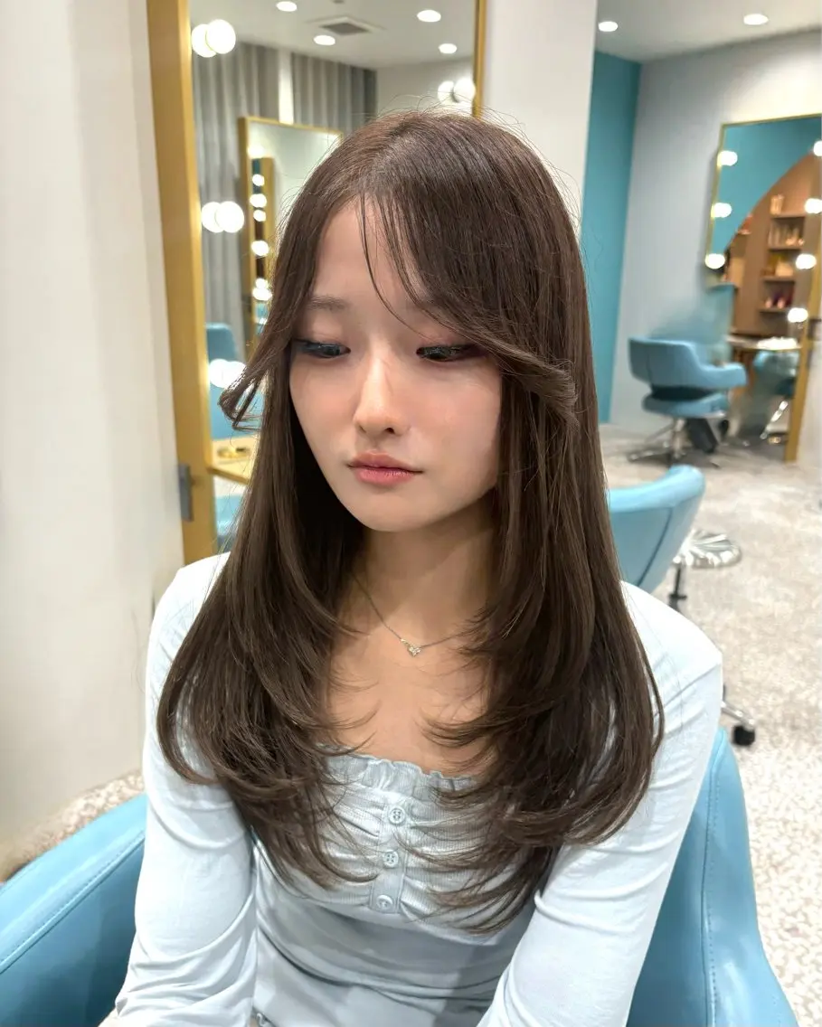 ロング 上谷 圭輝のヘアスタイル