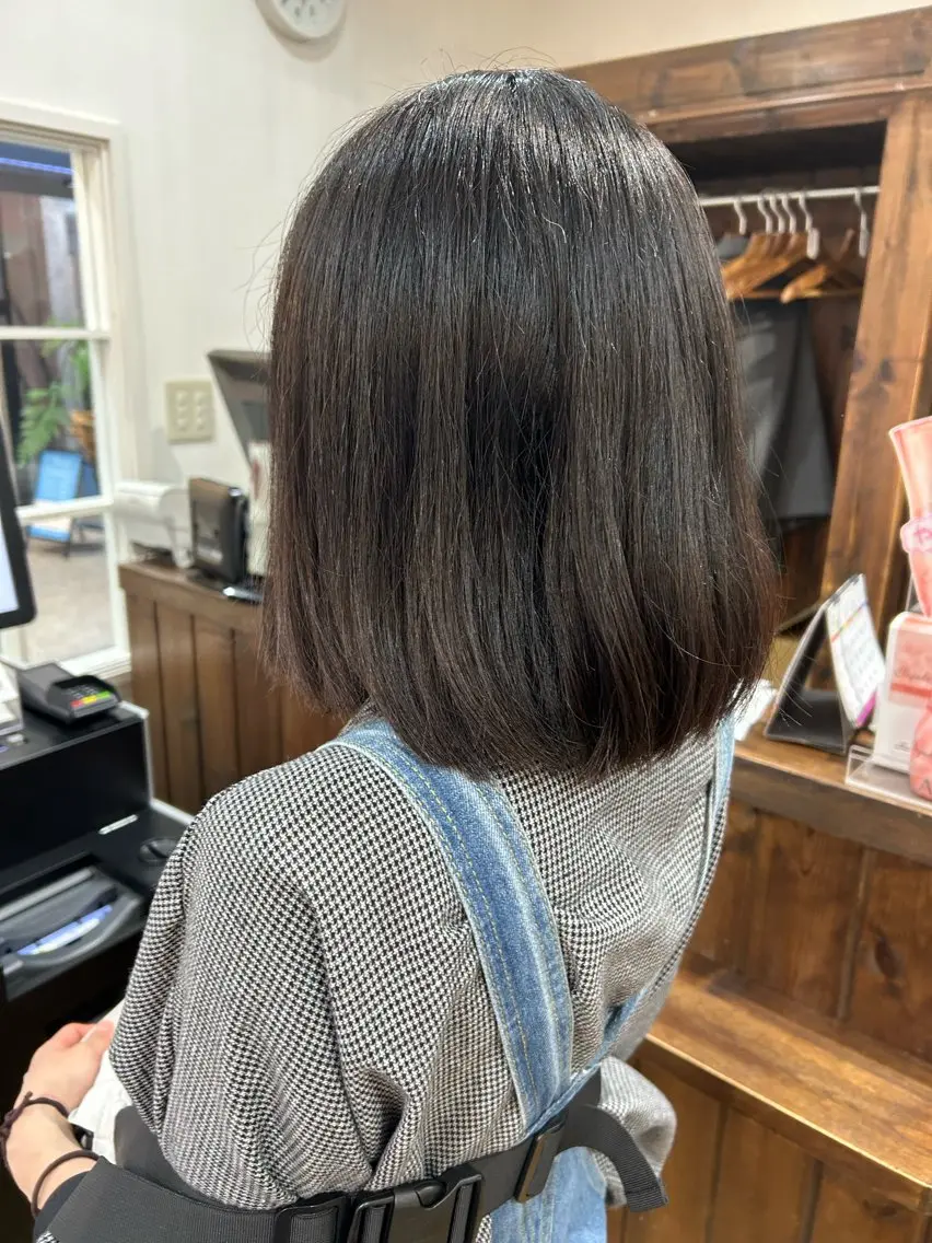ミディアム ボブ 🦋メンズカット/パ ーマモデル紀輔🦋のヘアスタイル