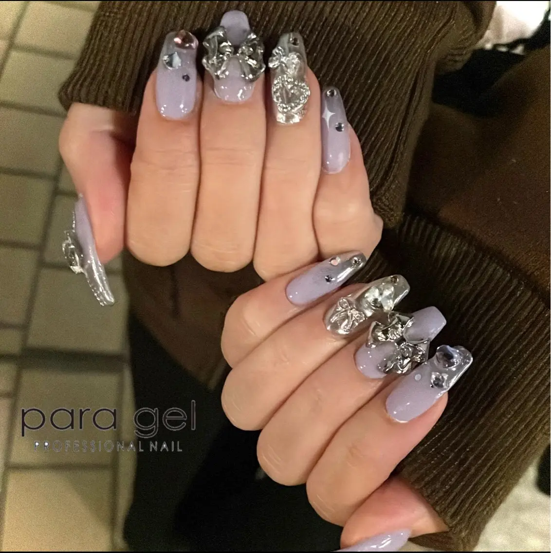 ネイル 持ち込み ハンドネイル Bianca🎀 ONODERAのネイルデザイン