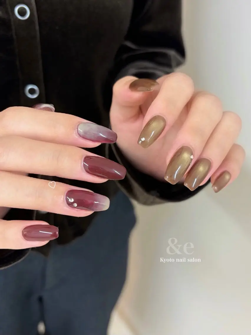 ネイル ハンドネイル nail salon &e ayaのネイルデザイン