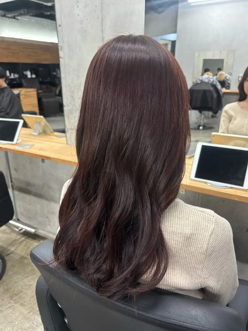 カラー ゆりか /透明感カラーのヘアスタイル