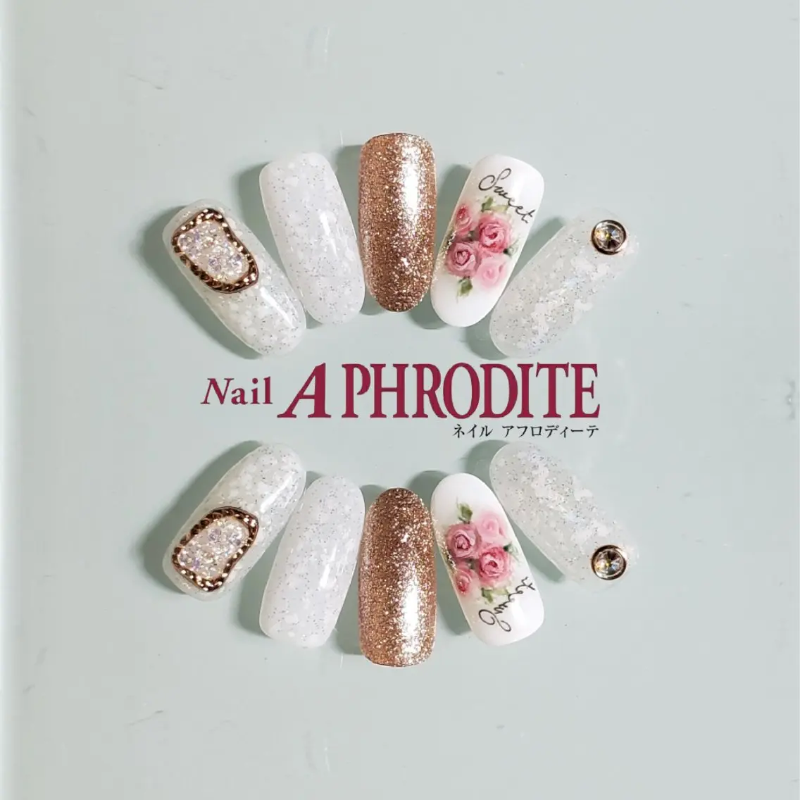 ネイル ジェルネイル ニュアンスネイル スカルプネイル ソフトジェル ネイルチップ ハンドネイル Nail Aphroditeのネイルデザイン