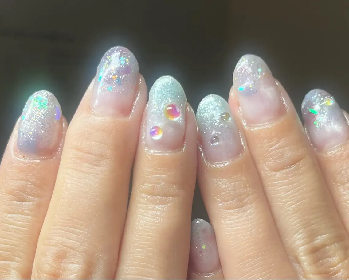 ネイル ニュアンスネイル ハンドネイル 〜Pearl me〜 Michiのネイルデザイン