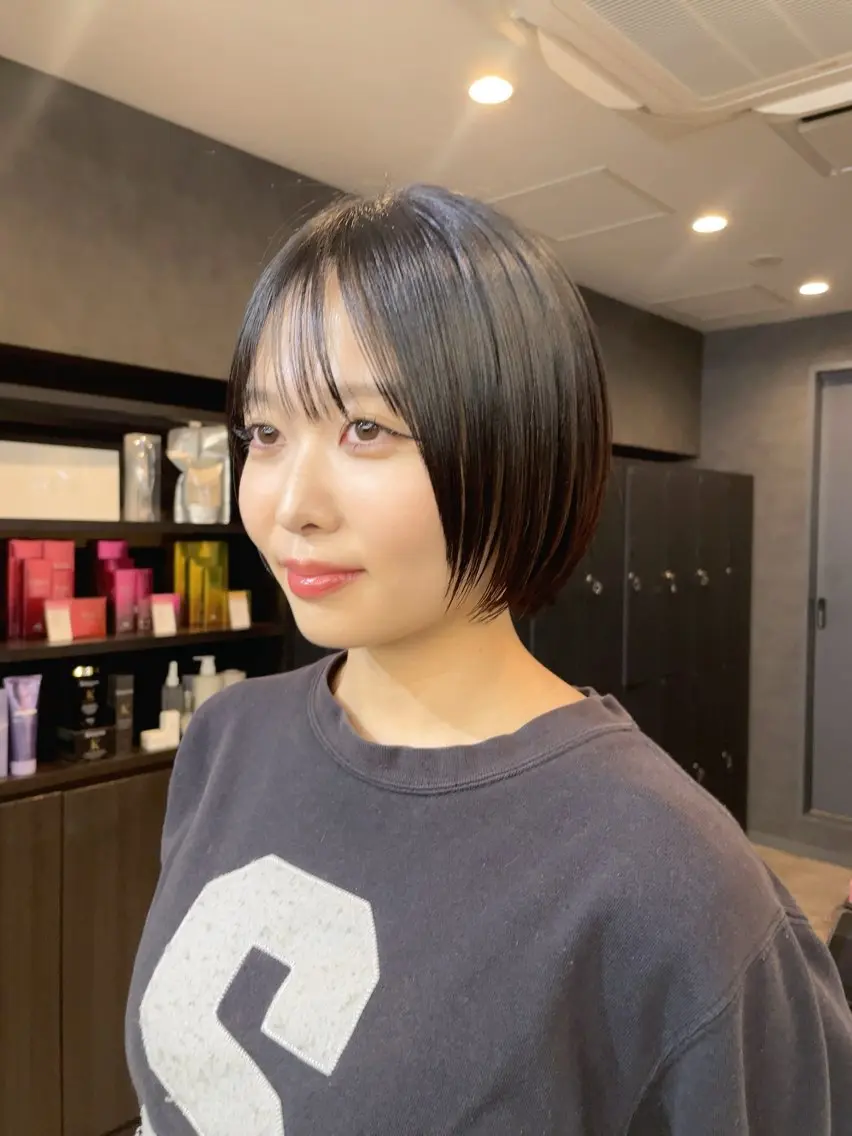 ショート ショートボブ ボブ ショートヘア 🌟似合わせショート No.1🌟ホノのヘアスタイル