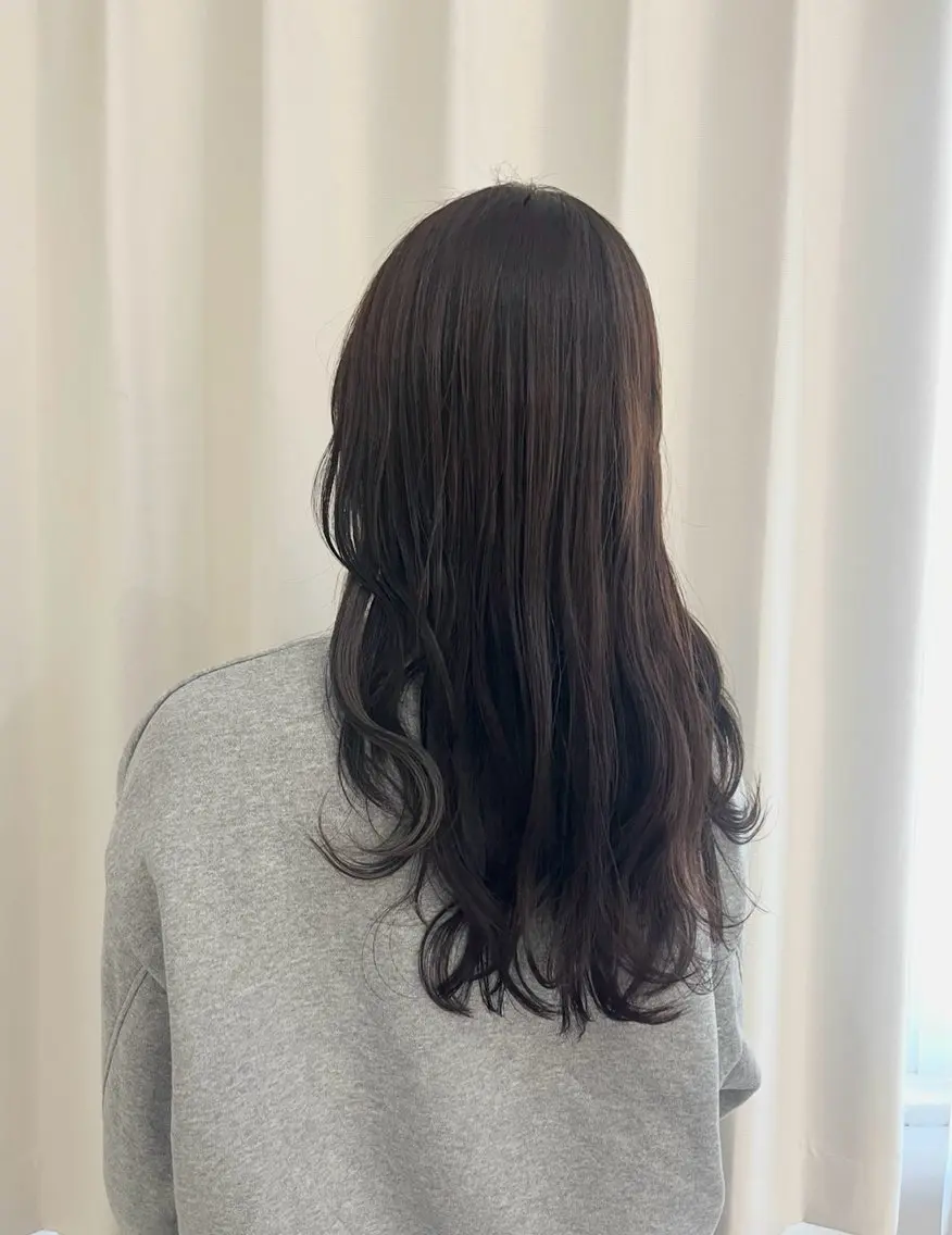 カラー 🎀韓国レイヤー/ 🫧透明感カラーのヘアスタイル