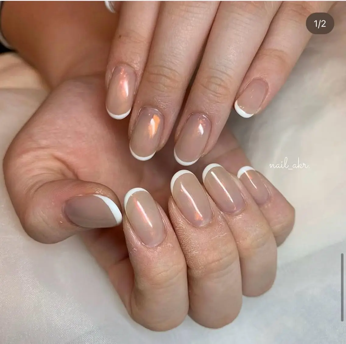 ネイル フレンチネイル nailAVANCE akariのネイルデザイン