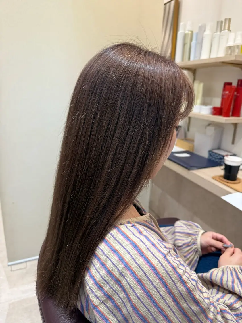 ロング 金子 彩心のヘアスタイル