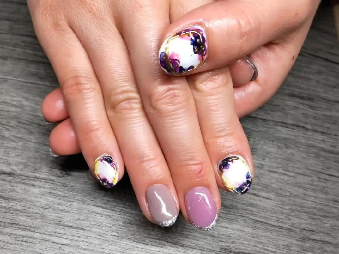 ショート ネイル ショートヘア ジェルネイル ニュアンスネイル スカルプネイル ショートネイル T&A nailのネイルデザイン