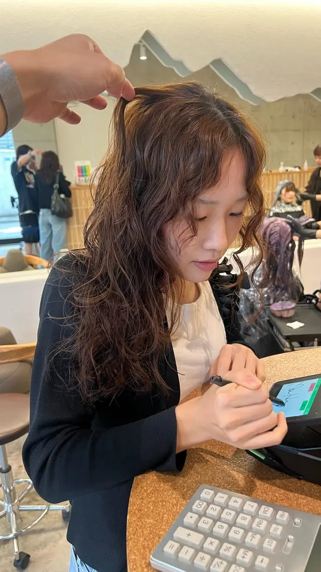 🌀似合わせカット＋パーマ🌀【カット、ロング料金なし】の写真