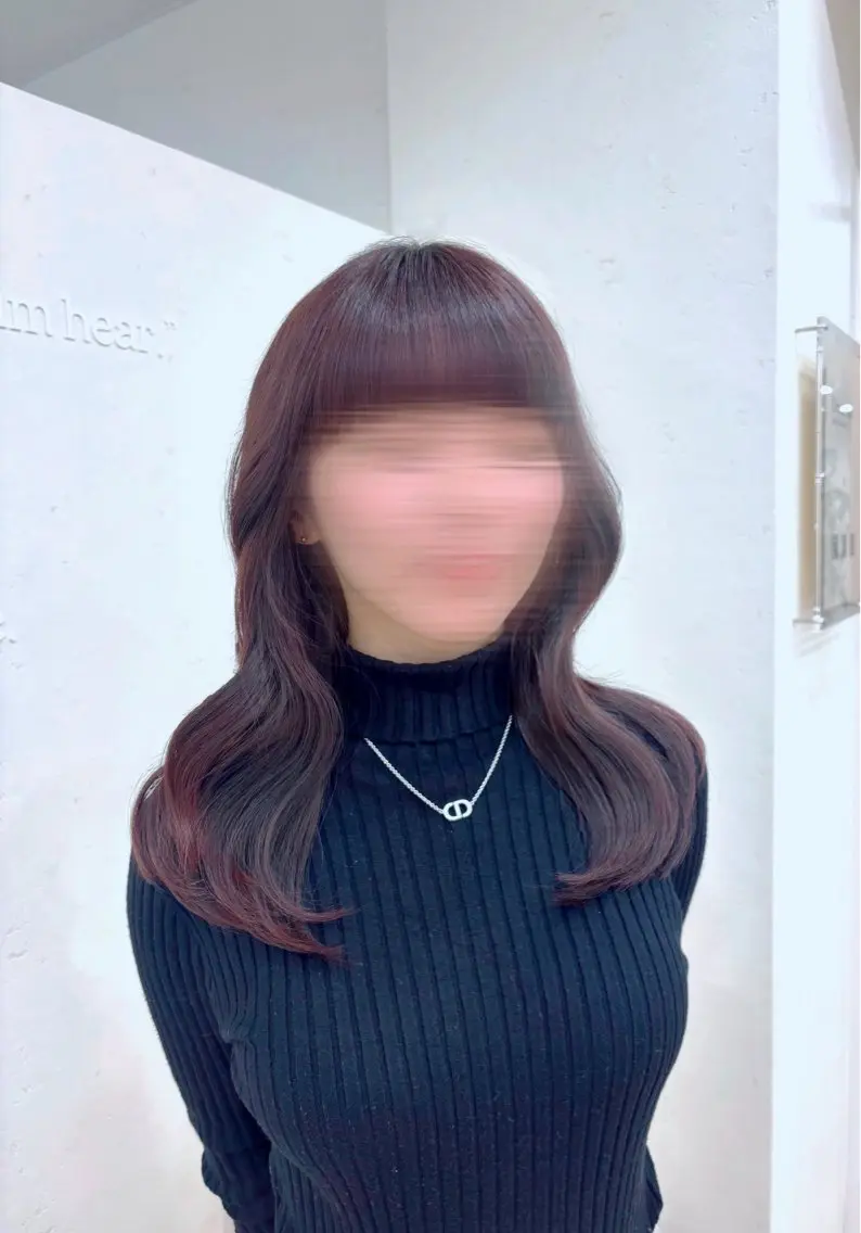 セミロング くびれヘア ASAKA /Ditycaのヘアスタイル