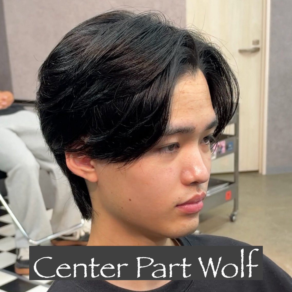 ミディアム パーマ メンズ メンズサロン👨 カットパーマ特化涼太のヘアスタイル