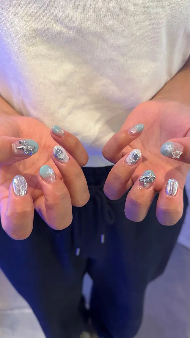 ネイル ハンドネイル Natsumi💎 堺筋本町ネイルサロンのネイルデザイン