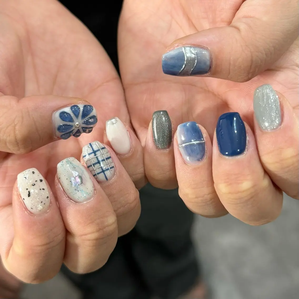 ネイル ハンドネイル LINXS aosaのネイルデザイン