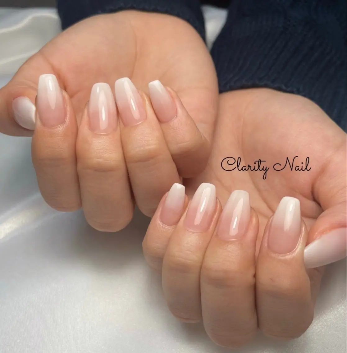 ネイル グラデーション ハンドネイル Clarity Nailのネイルデザイン