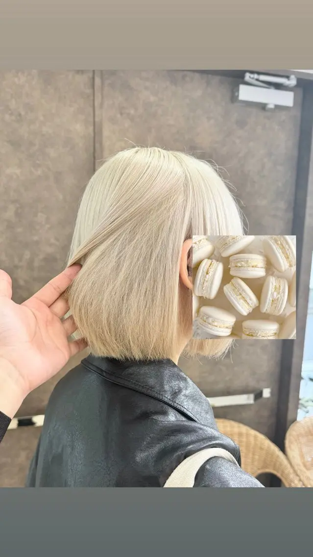 【メンテナンスメニュー】前髪カット+毛先カット+12stepトリートメントの写真