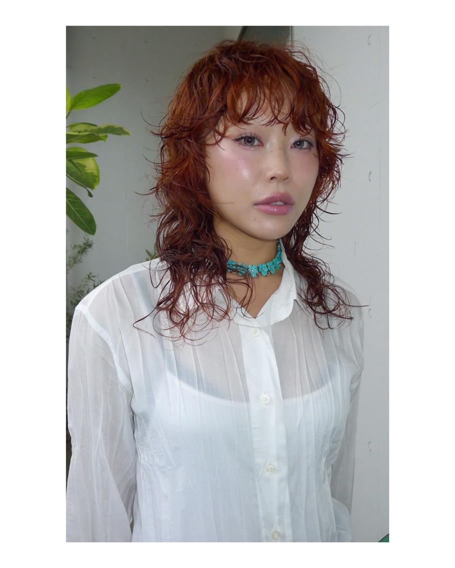 レディースパーマ+カット+4stepトリートメント ¥9,000の写真
