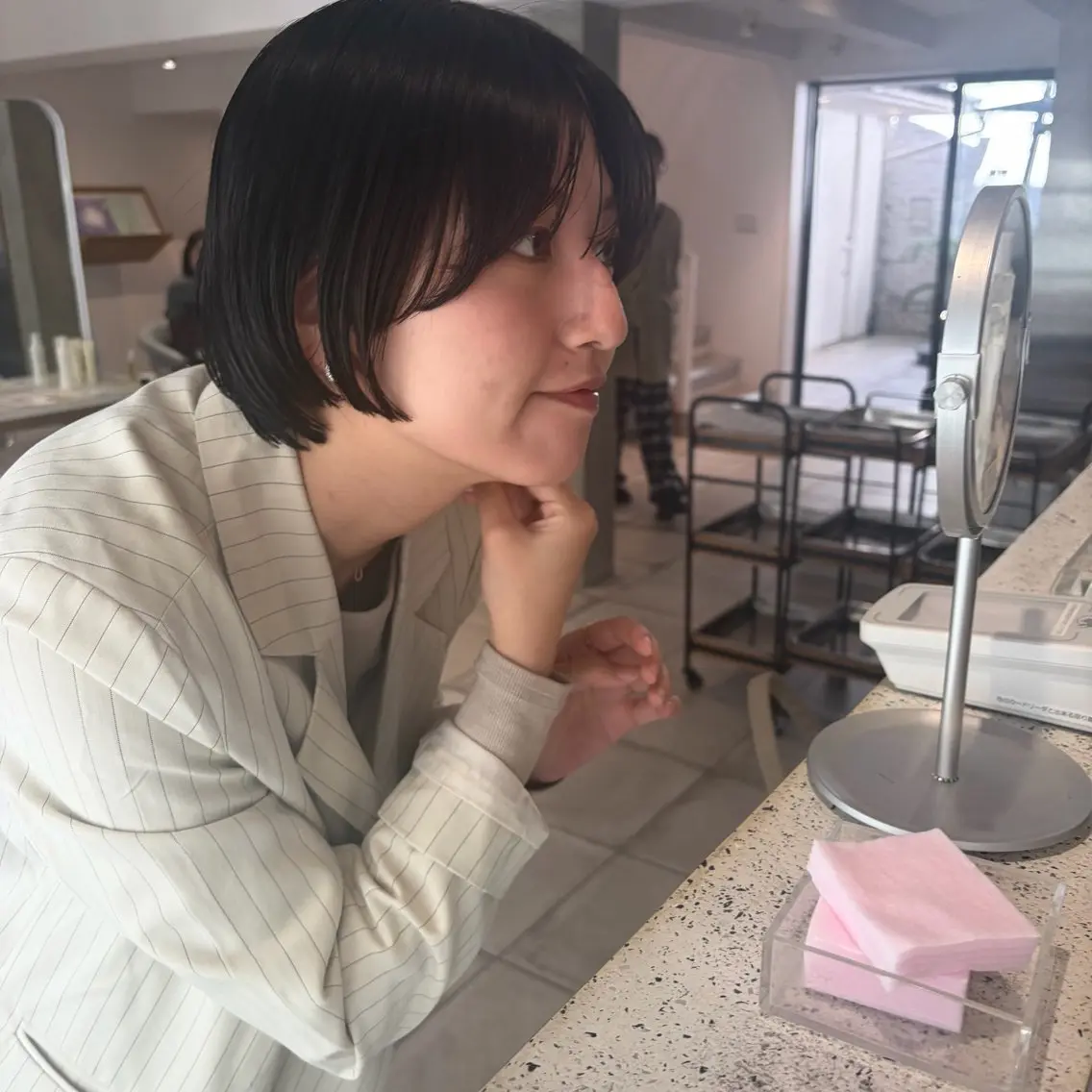 ショート ショートボブ ボブ ショートヘア rin 京都美容室のヘアスタイル