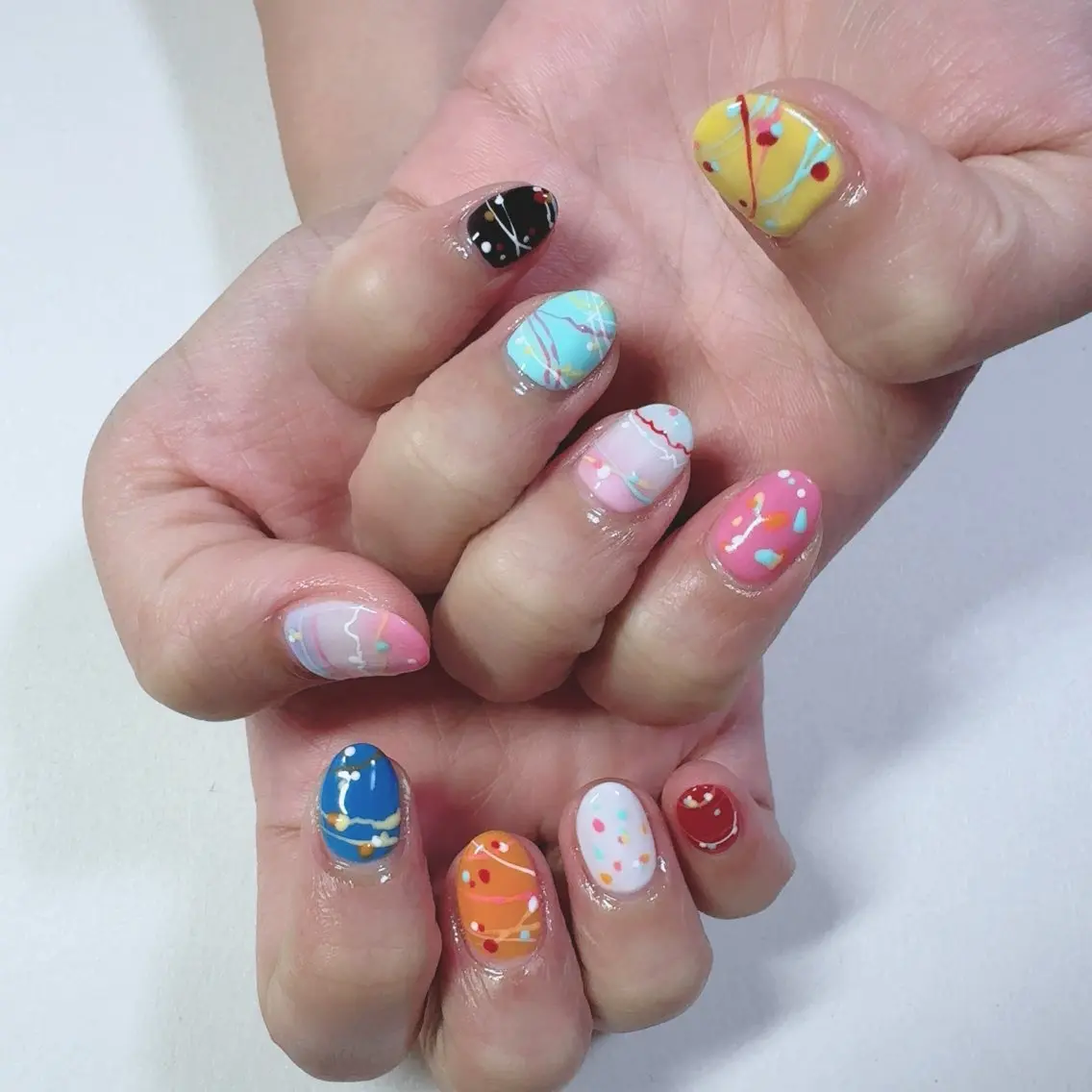 ネイル ヨーヨーネイル ハンドネイル NAILSALON Bonitaのネイルデザイン