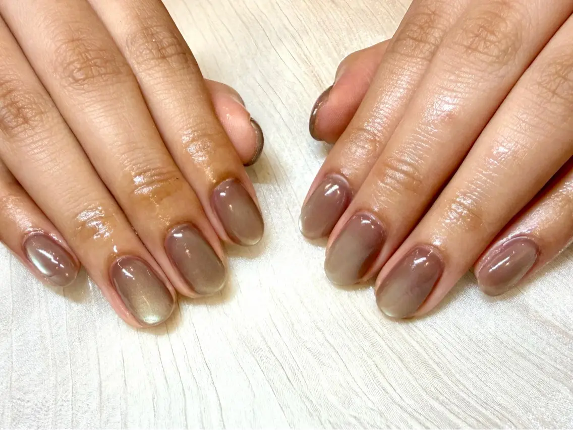 ネイル マグネットネイル 🤍大人シンプル🤍 船橋駅近 nailのネイルデザイン