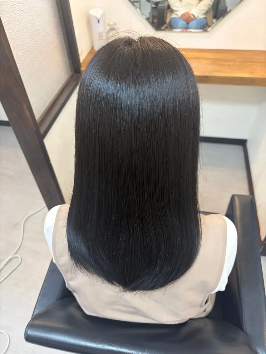 【祖師ヶ谷大蔵店限定✨️】ワンカラー白髪染め(シャンプー・ブロー込み🫧)の写真