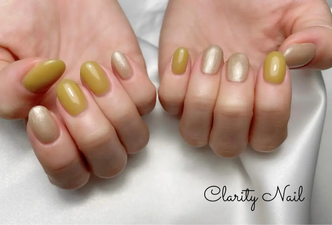 ネイル ワンカラーネイル ハンドネイル Clarity Nailのネイルデザイン