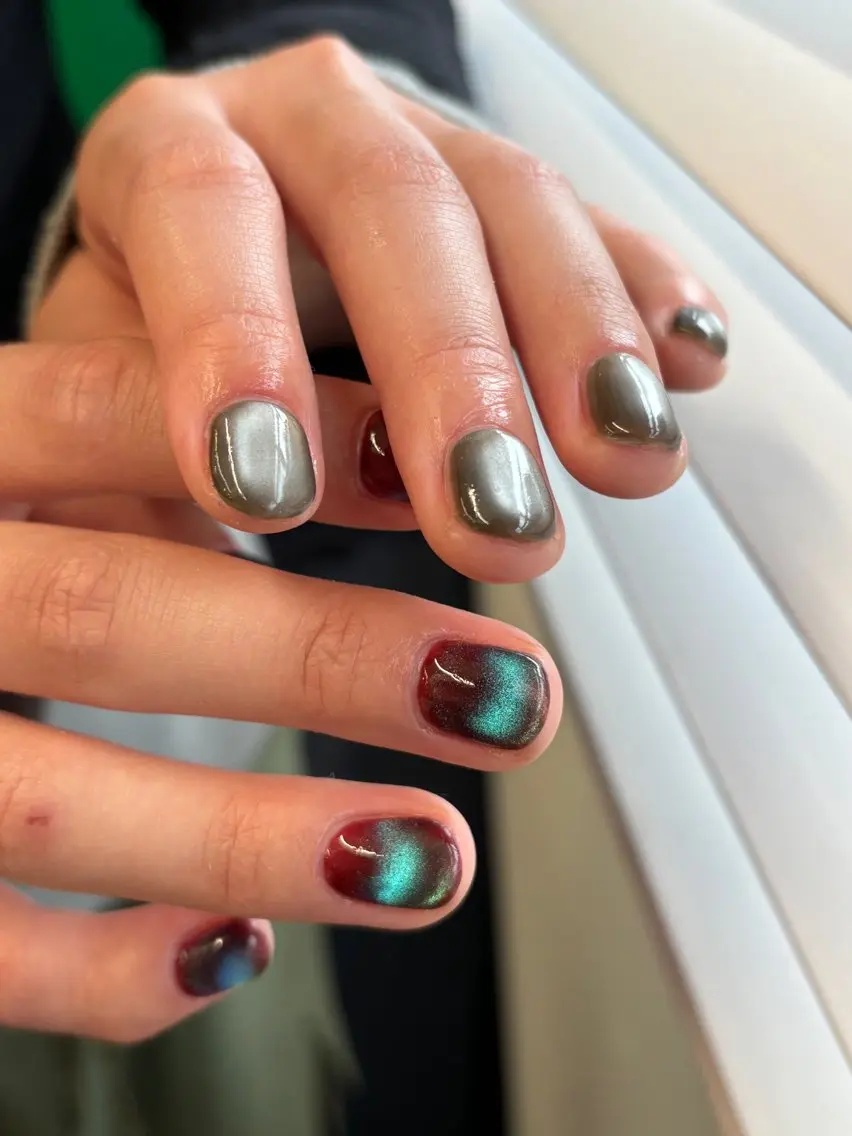ネイル マグネットネイル ハンドネイル chika ／ nailのネイルデザイン
