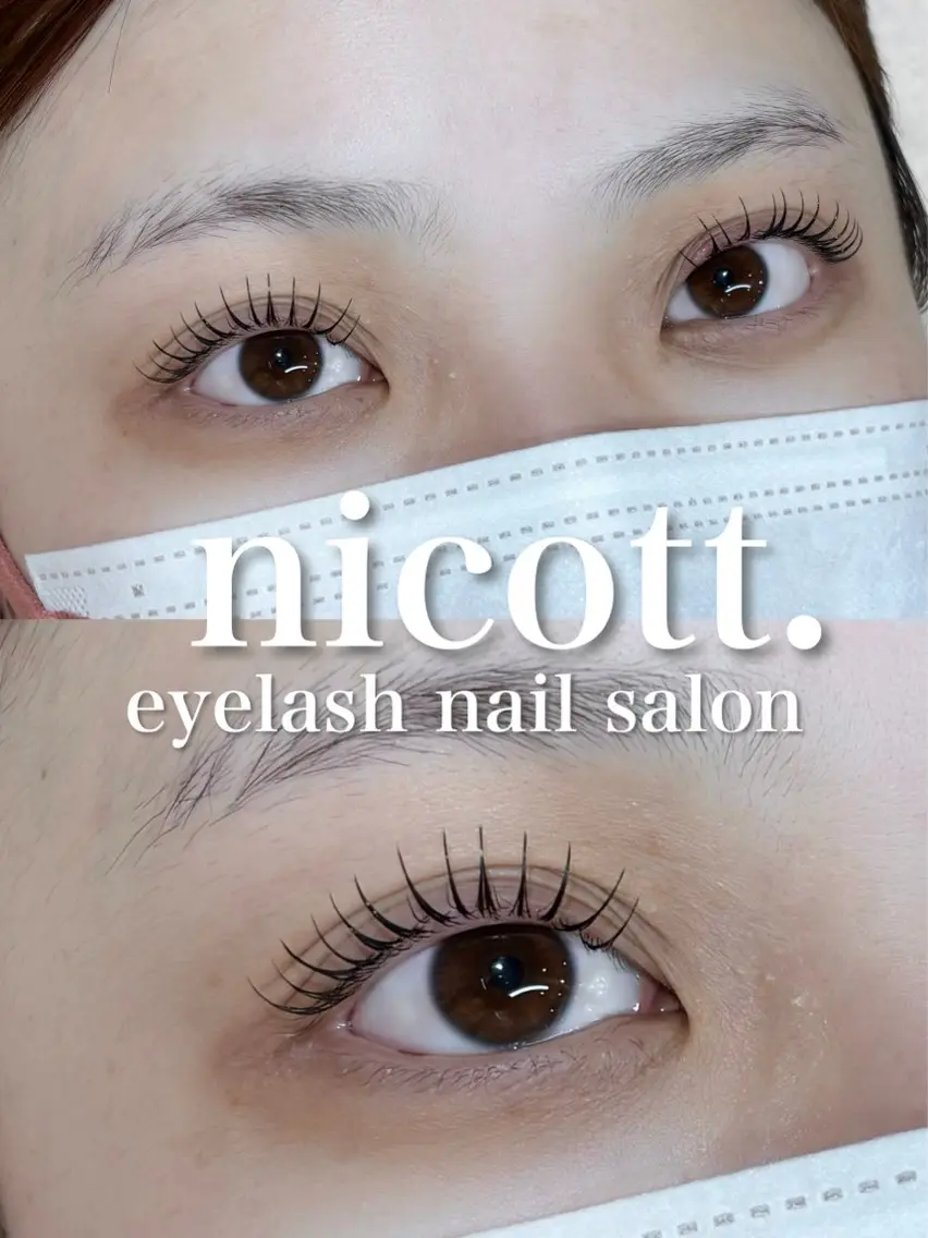 マツエク・マツパ まつげパーマ nicott. mayukaのマツエク・マツパデザイン