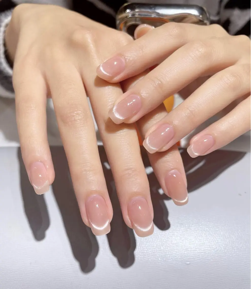 ネイル 韓国ネイル マグネットネイル Lily Studio🍒🍒のネイルデザイン