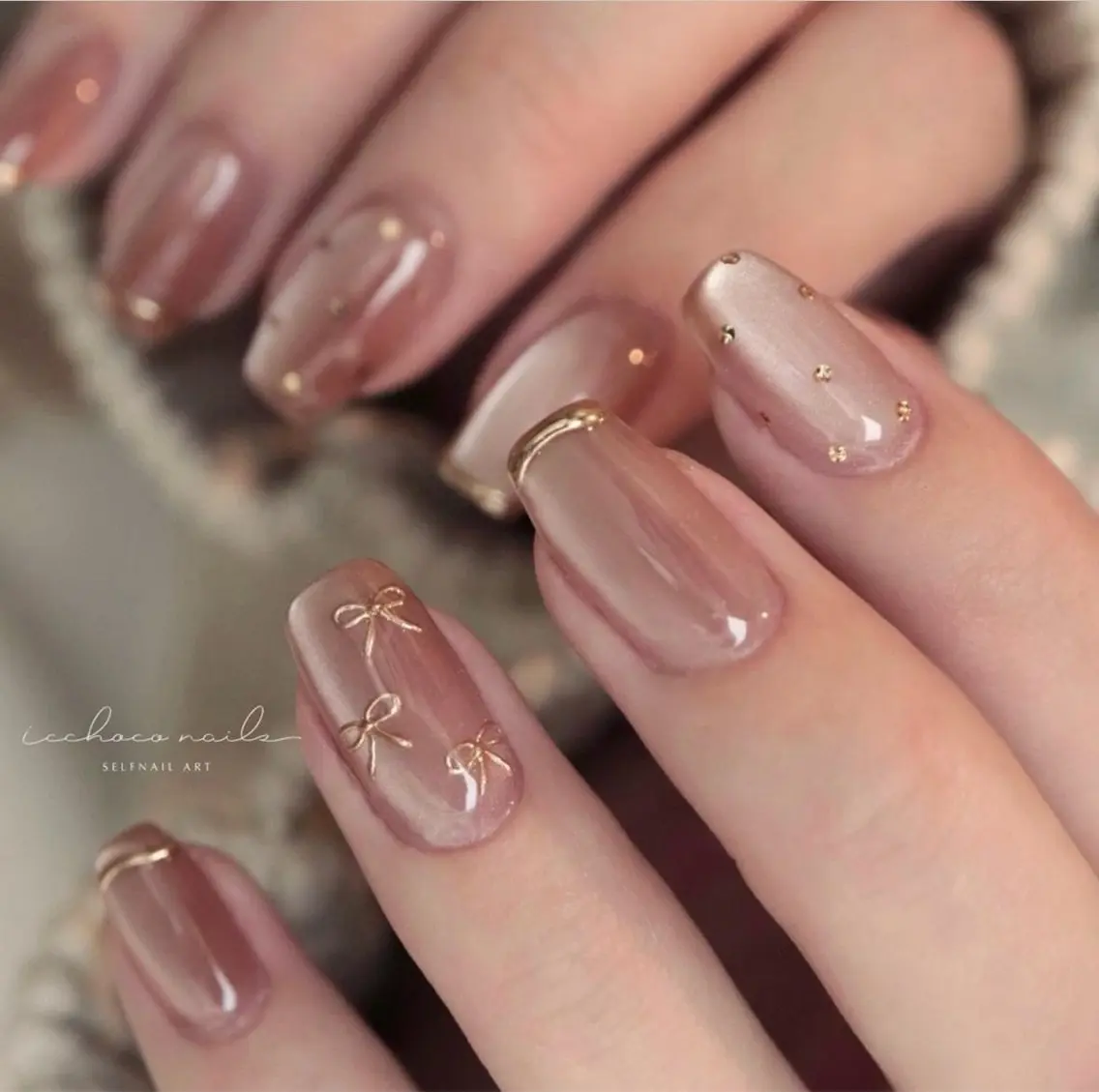 ネイル マグネットネイル ハンドネイル RUBY Nail 日暮里店のネイルデザイン