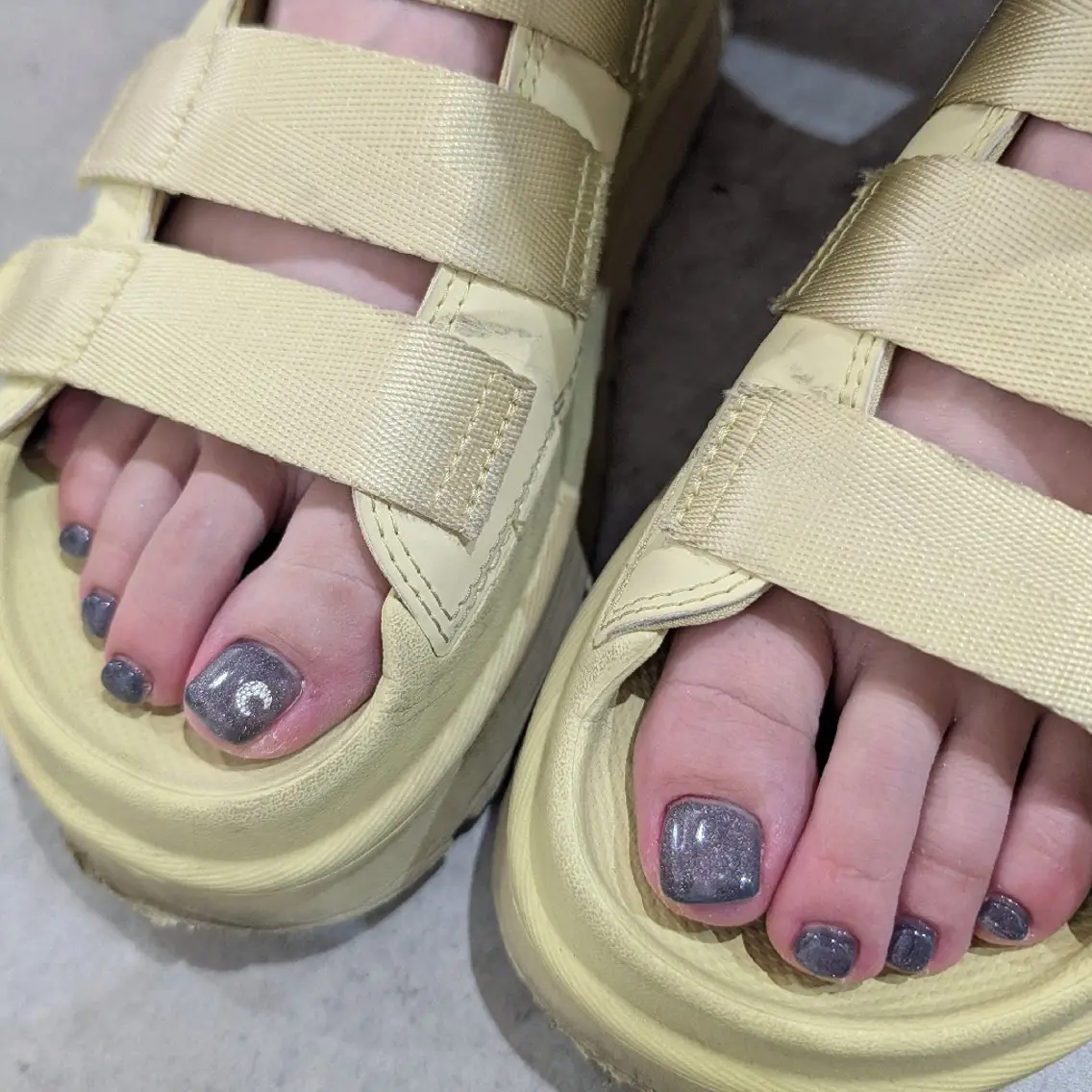 ネイル フットネイル ⟡.marina⟡. ミニモSALE中!!のネイルデザイン