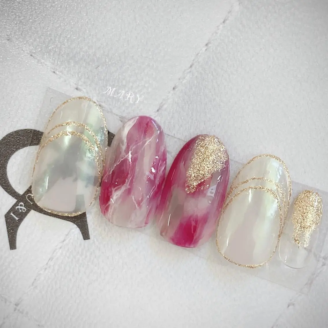 ネイル ハンドネイル Mary nail .narumiのネイルデザイン