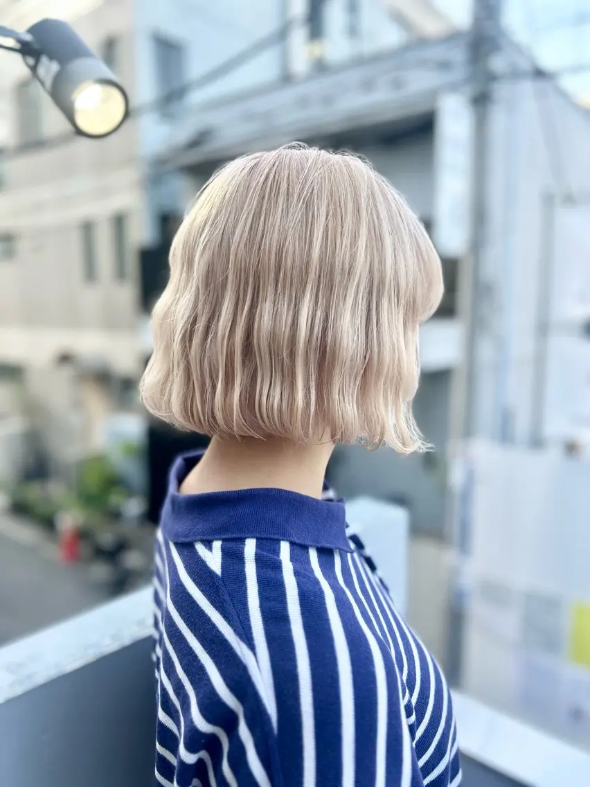ショート 🤎指名No.1原宿 表参道coii日向花のヘアスタイル
