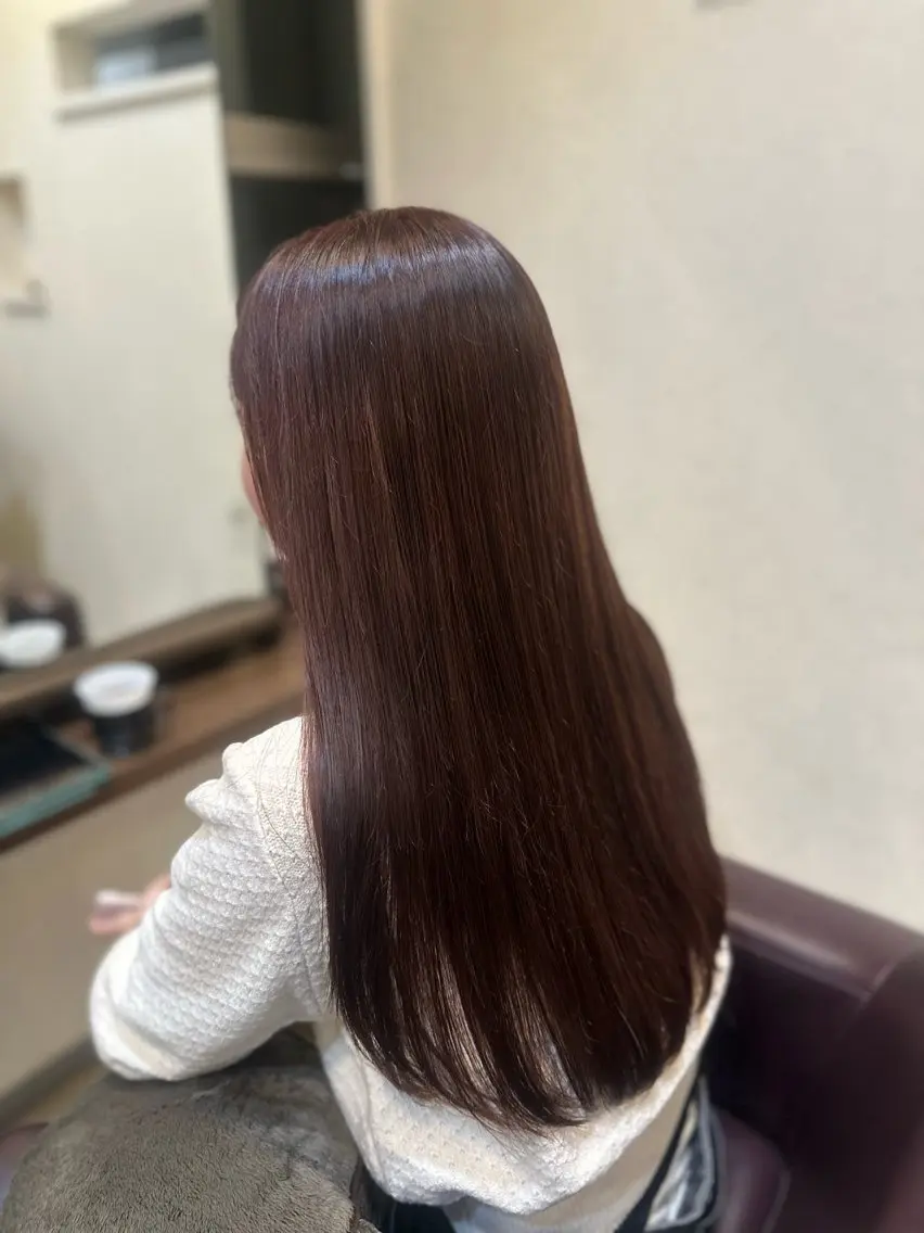 ロング カラー ヘアカラー 🩷 YUMIのヘアスタイル