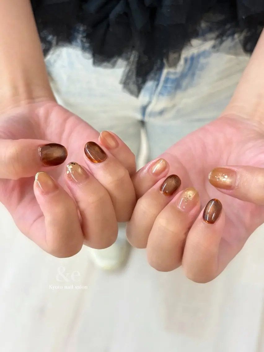 ネイル ハンドネイル nail salon &e ayaのネイルデザイン