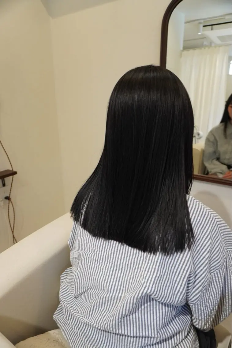 セミロング 縮毛矯正 縮毛矯正モデル募集 Liore'のヘアスタイル
