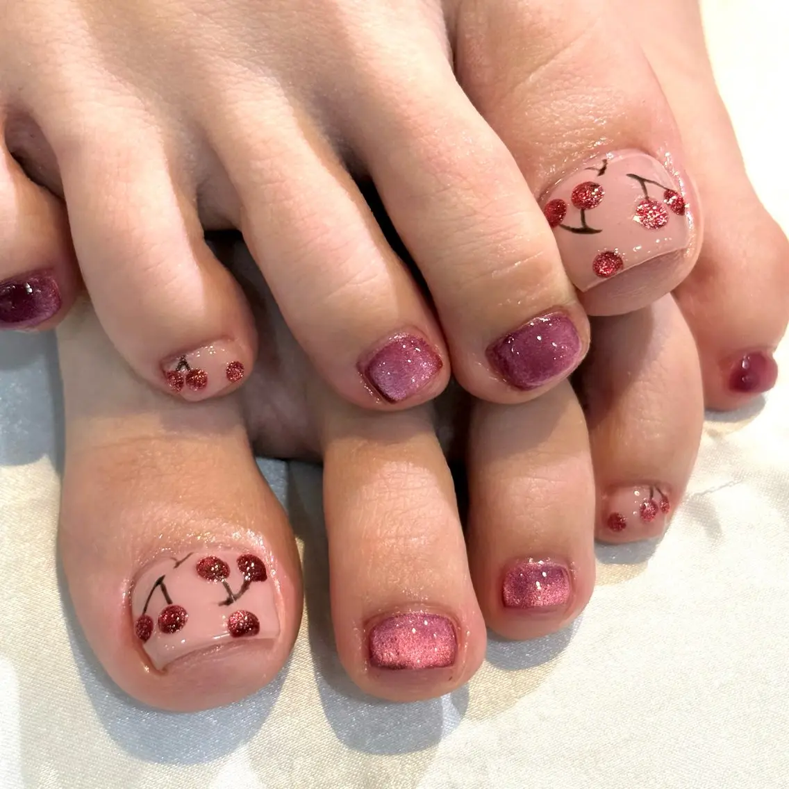 ネイル マグネットネイル Ray nail natsu🎀のネイルデザイン
