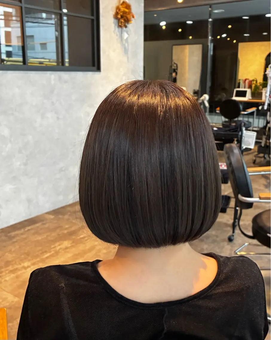 ショート カット 山本 悠理のヘアスタイル