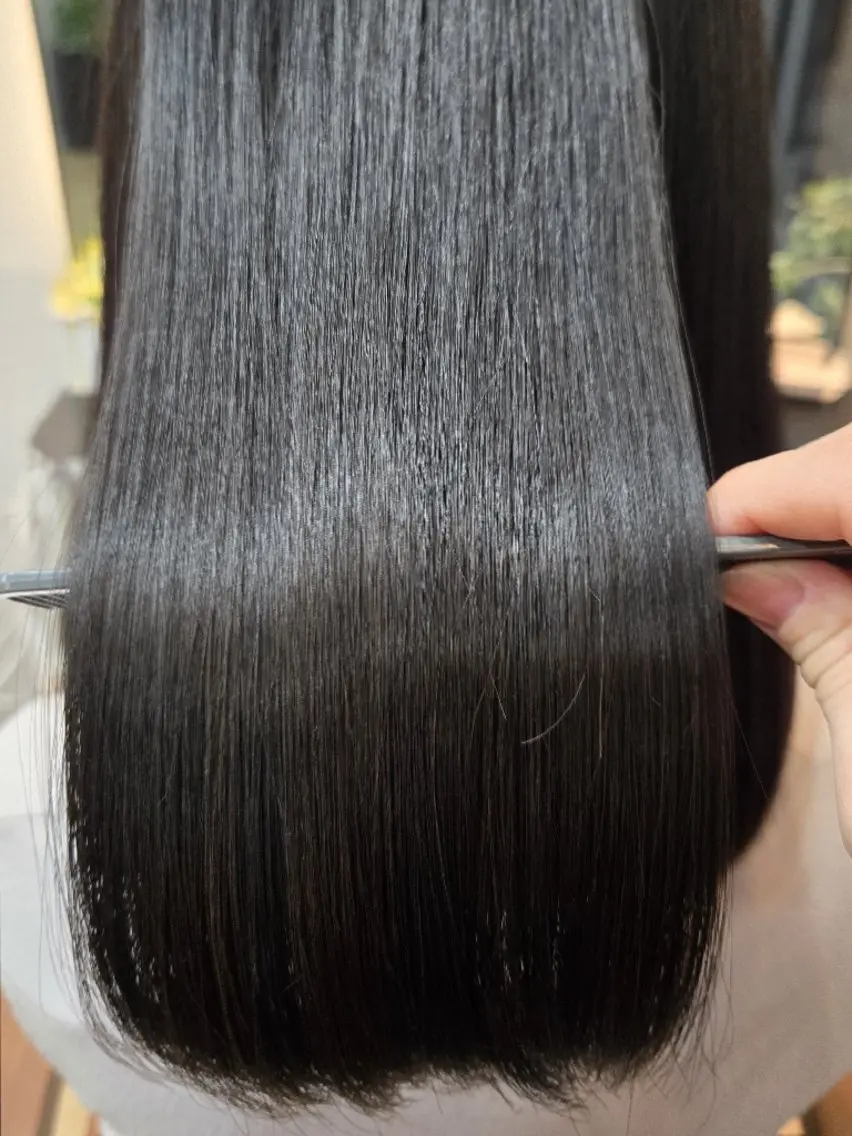 セミロング カラー 髪質改善 トリートメント カット ヘアカラー トリートメント 野村 果音(カノン)のヘアスタイル