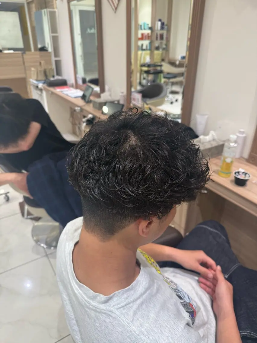 パーマ メンズ 山内 星愛🫧のヘアスタイル