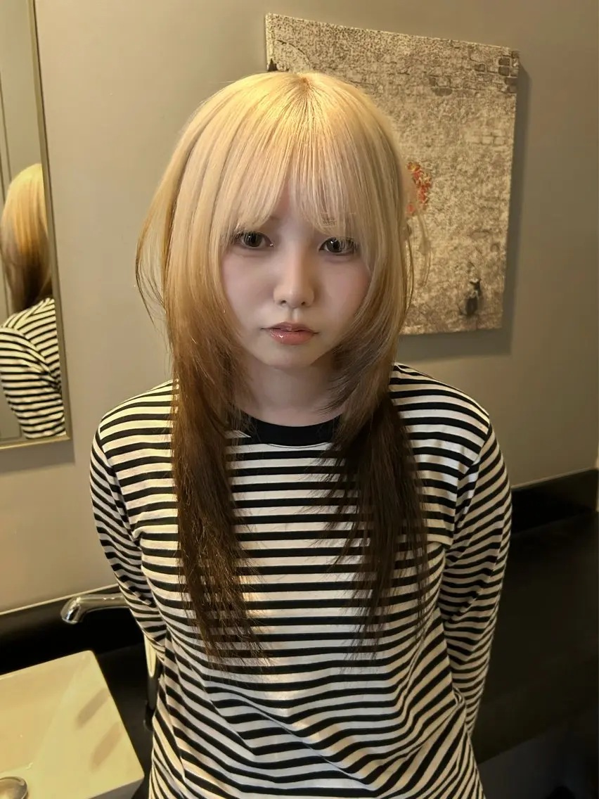 ダブルカラー+カット+トリートメント💓の写真