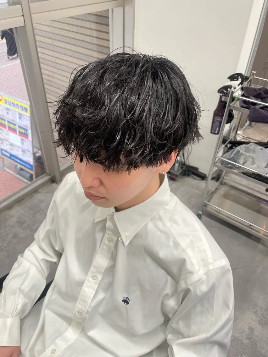 パーマ メンズ カット パーマ 町田エリアＮｏ．１/ パーマ特化/太田京希のヘアスタイル