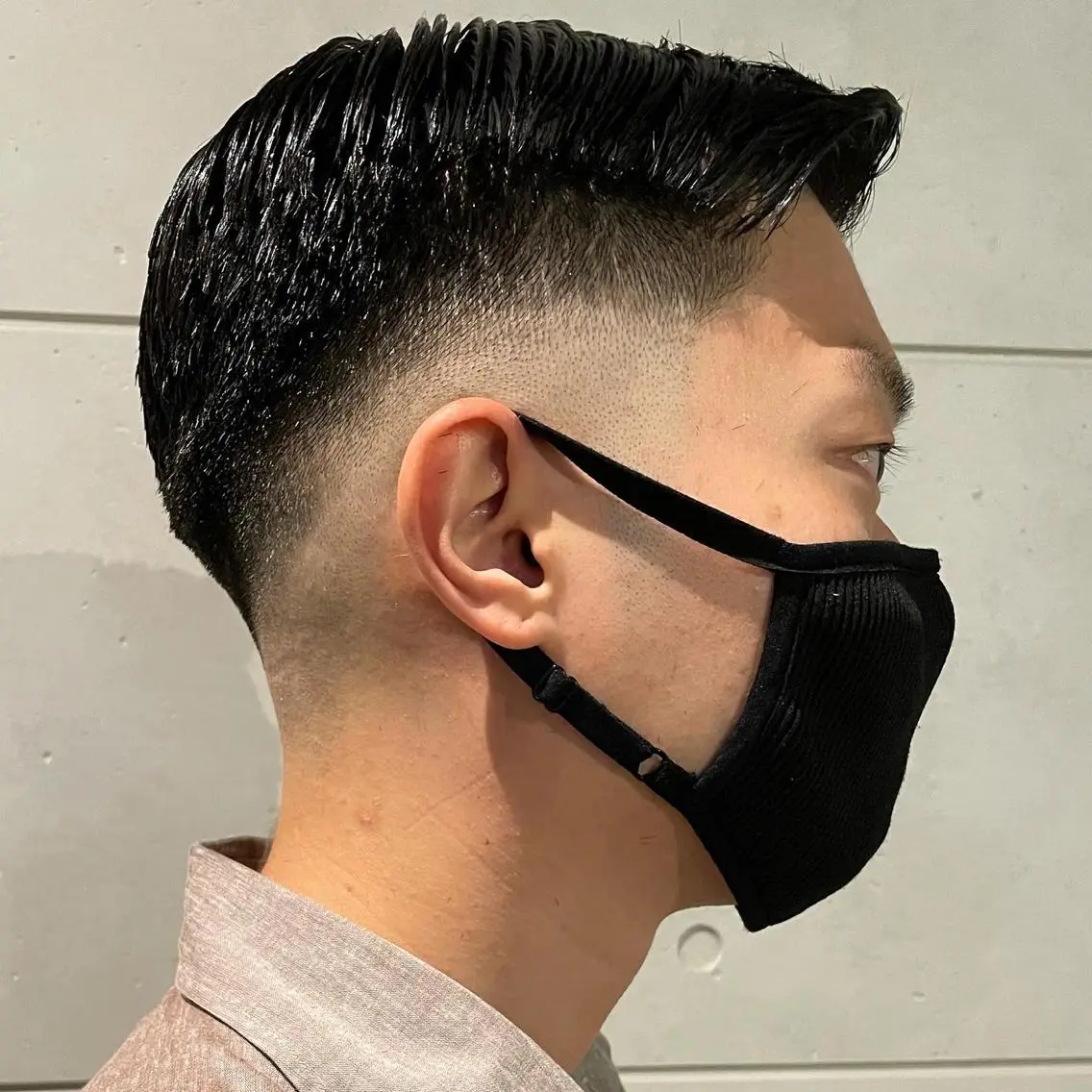ショート メンズ フェードカット スキンフェード メンズヘア特化 崎田 成人のヘアスタイル