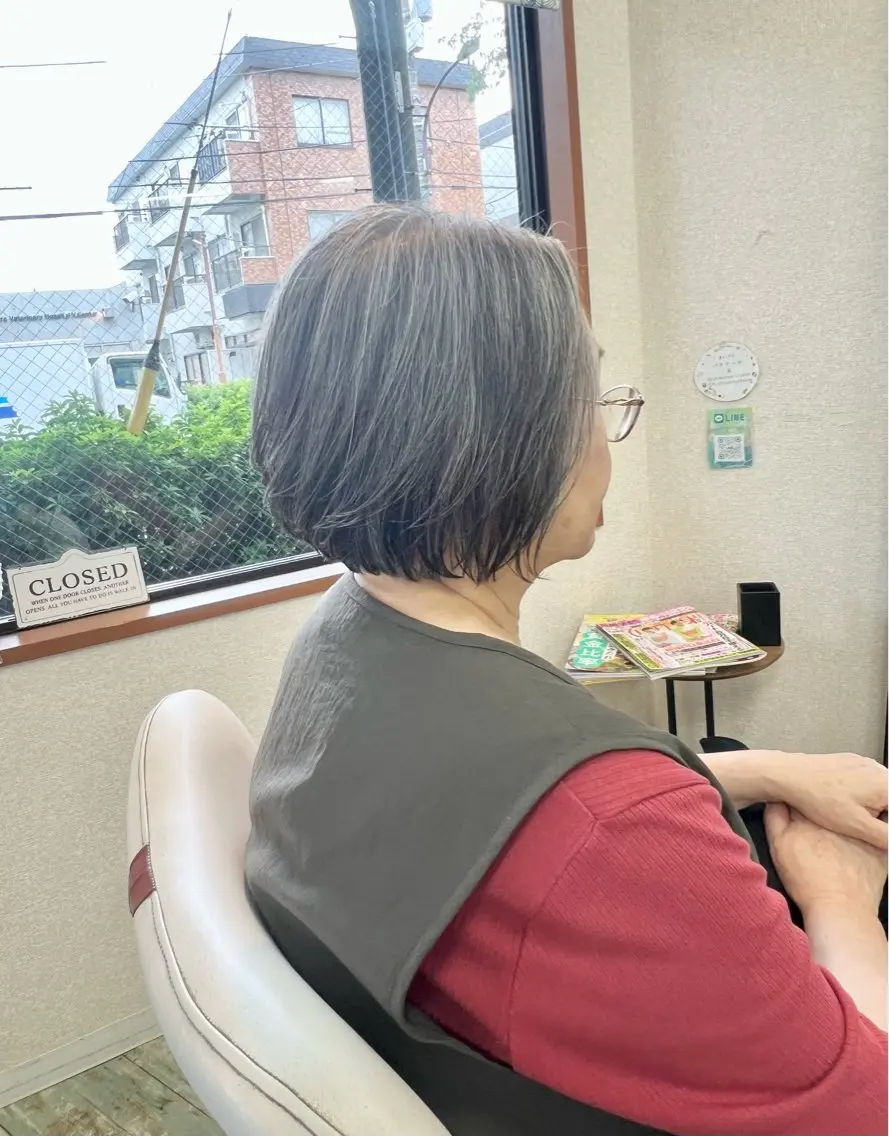 ショート カット ヘアカラー 田牧 みゆきのヘアスタイル