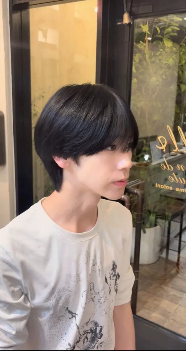 9/16(水)13時半から【メンズ限定👦🏻】サラツヤワンカラー + 3step treatmentの写真