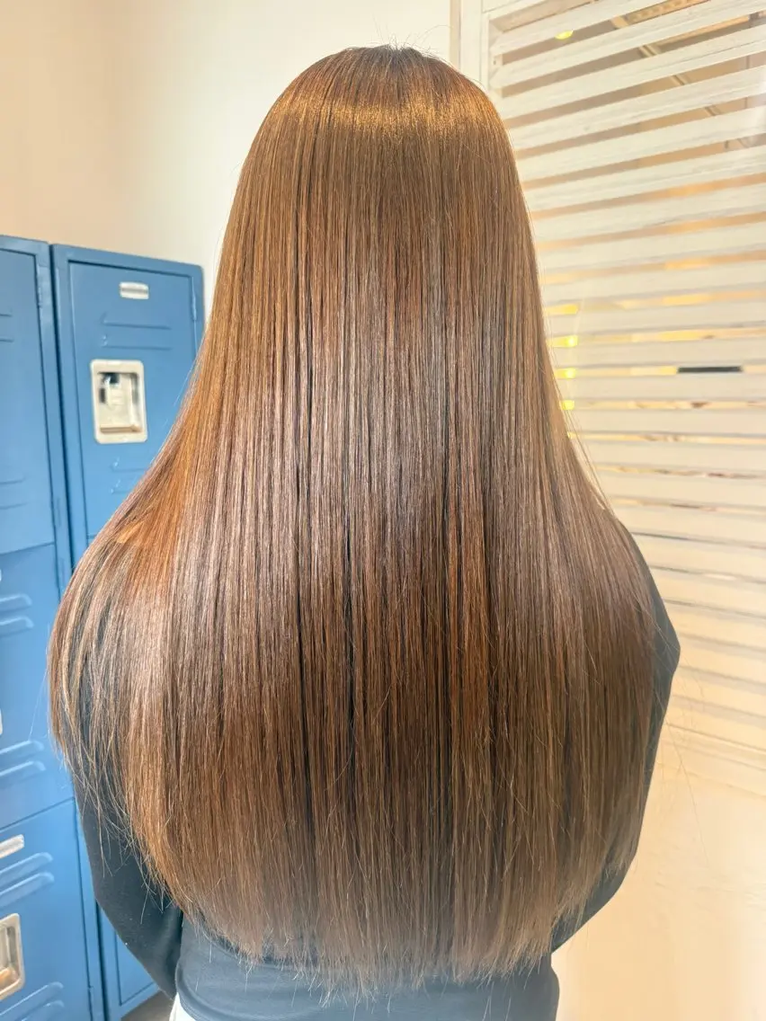 ロング カラー ヘアカラー 太田 結愛のヘアスタイル