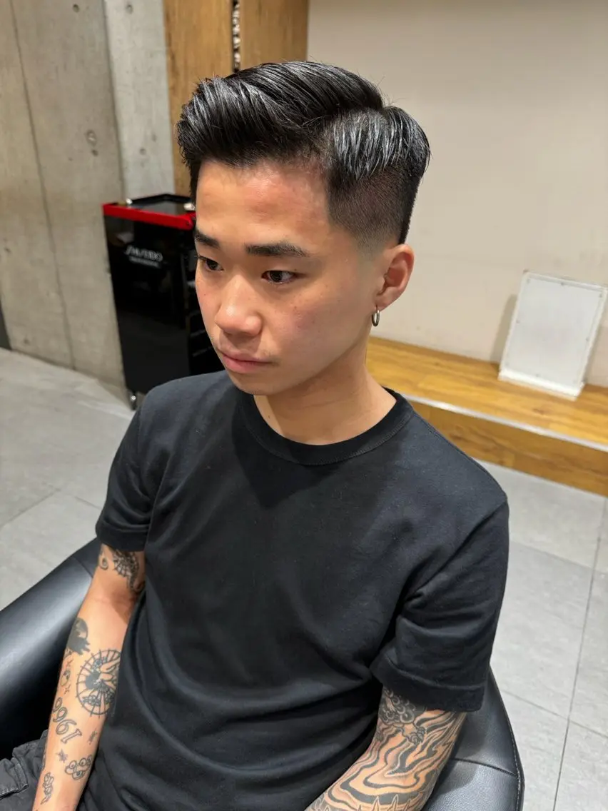 メンズサイドパートカット✂️🚹の写真