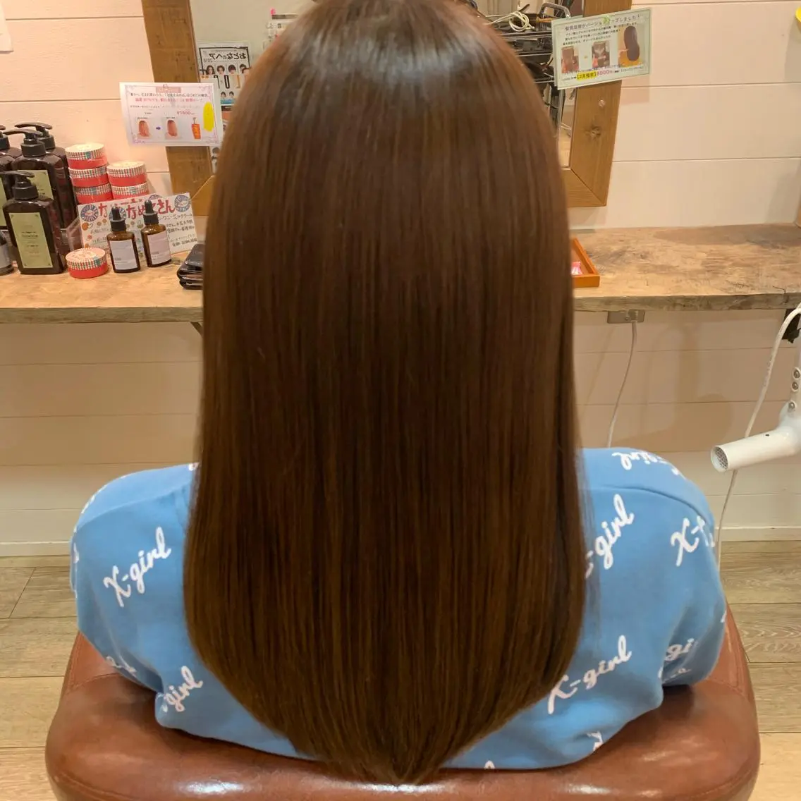 セミロング 井上 涼花のヘアスタイル